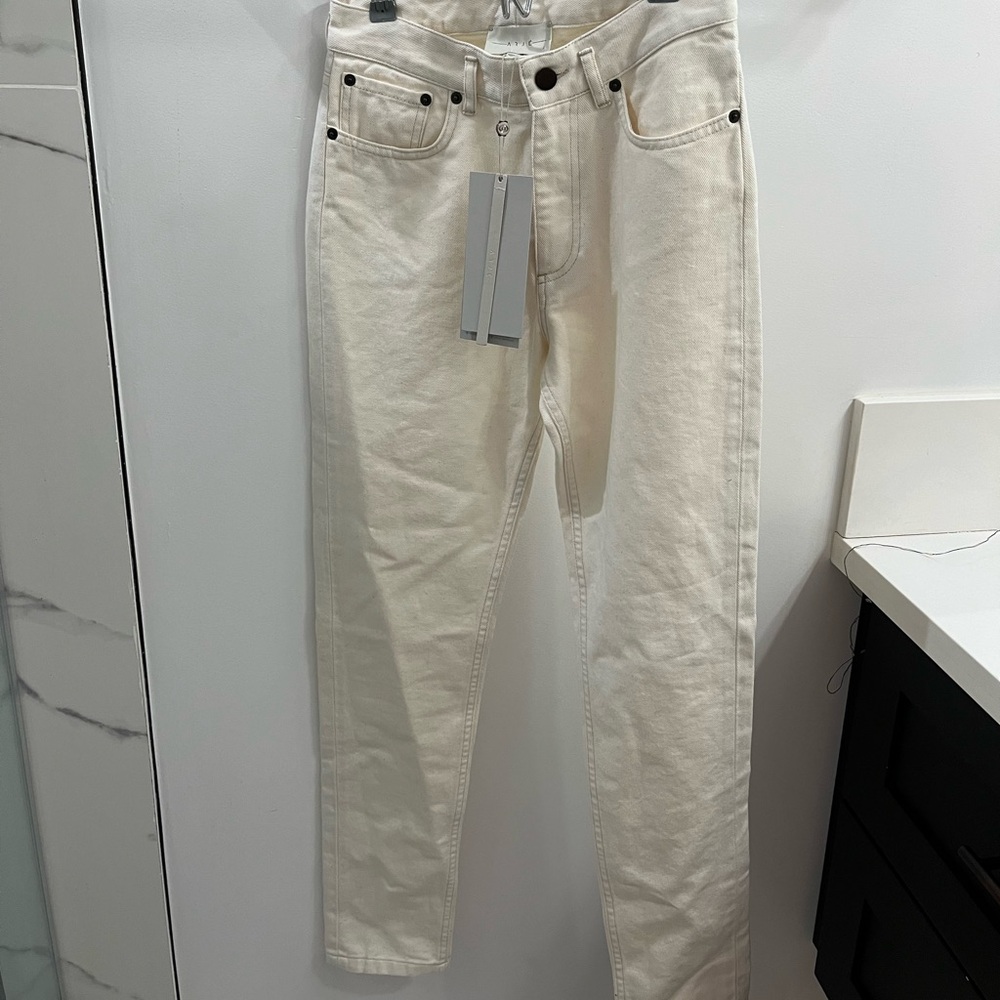 Arje antique ivory jeans